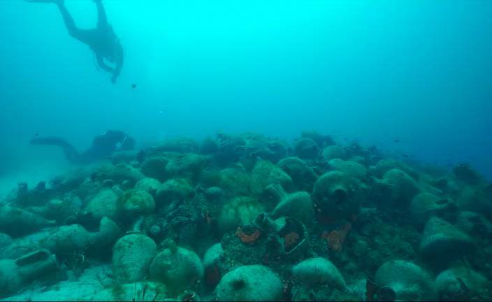 Partenón naufragios Grecia