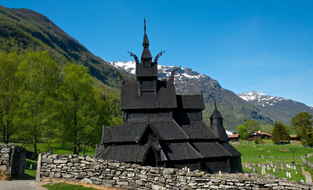 Iglesias de madera Noruega