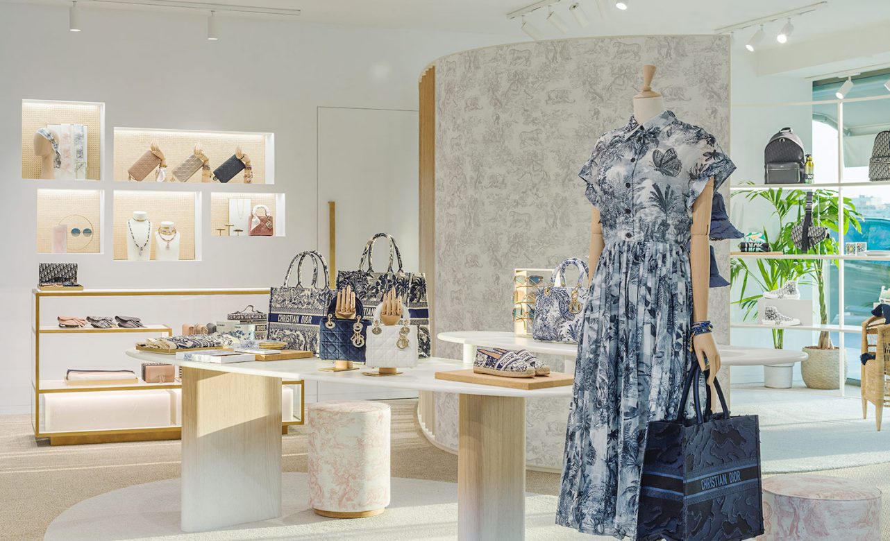 Colección viajera Dior Ibiza