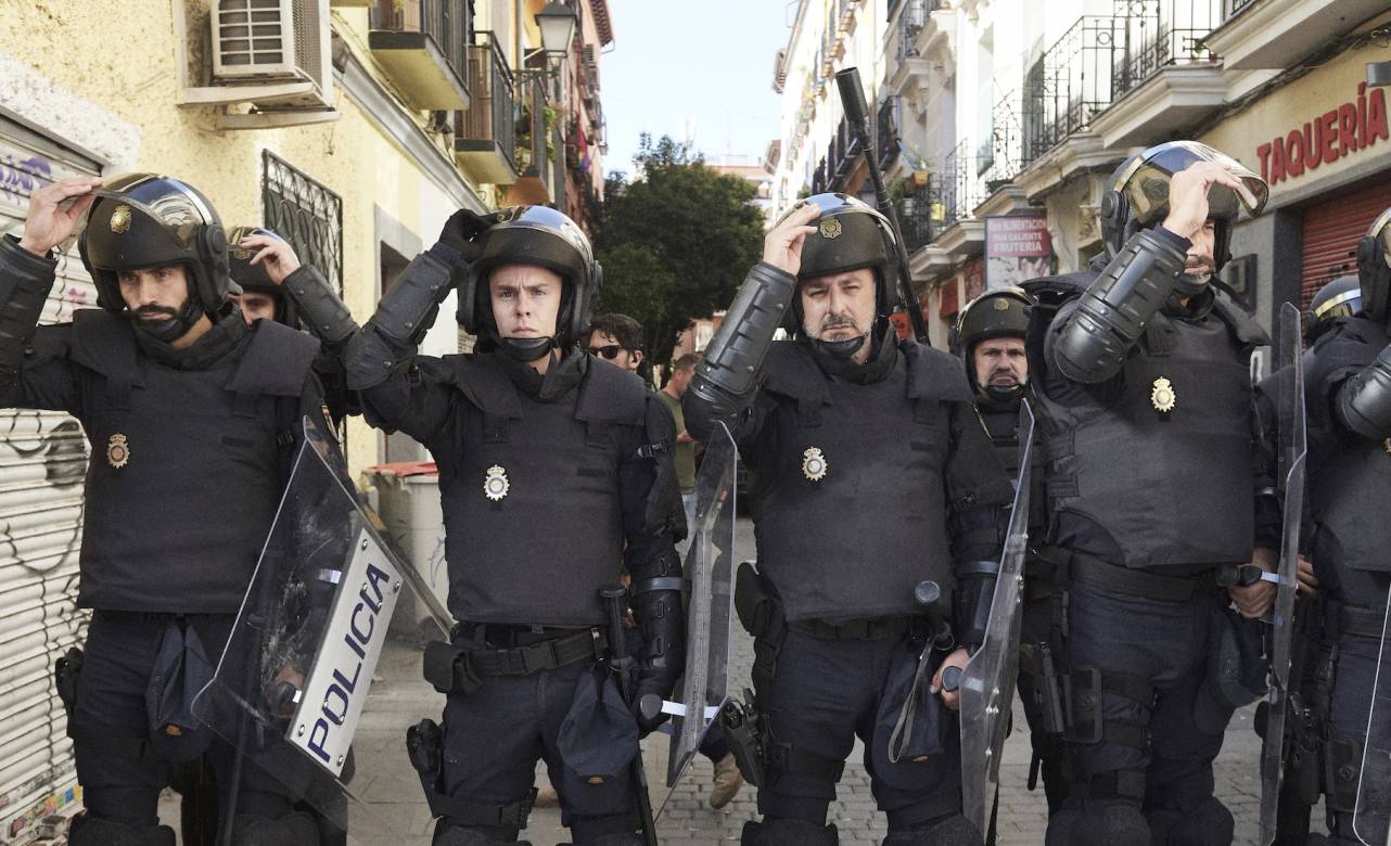 Antidisturbios. Foto: ©Jose Haro.