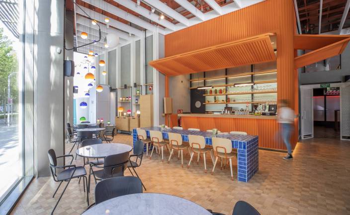 Interior de Casa Seat, uno de los escenarios físicos con los que contará BNEW,