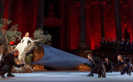 Penélope, en el Festival Internacional de Teatro Clásico de Mérida. Foto Jero Morales EFE.