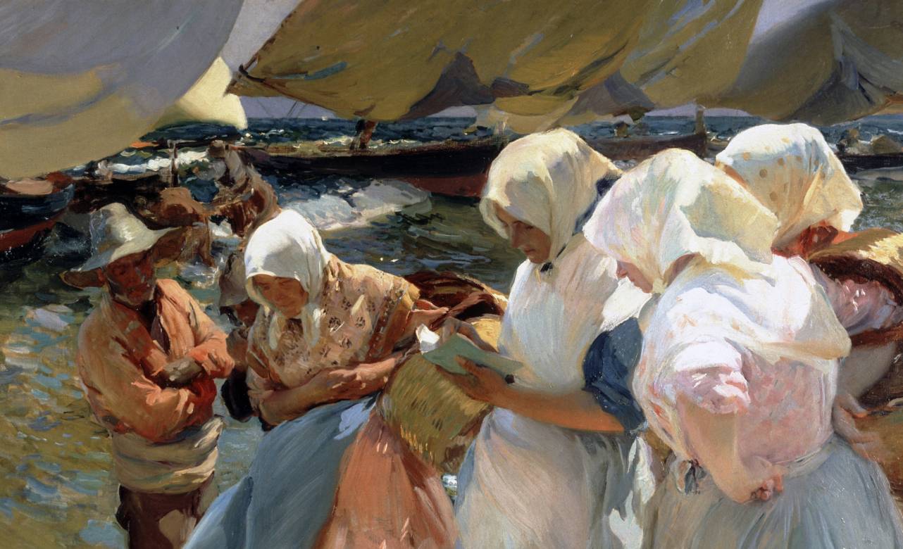 Pescadoras valencianas, 1903. Diputacion de Valencia