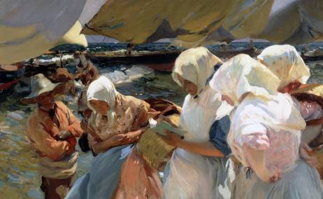 Pescadoras valencianas, 1903. Diputacion de Valencia