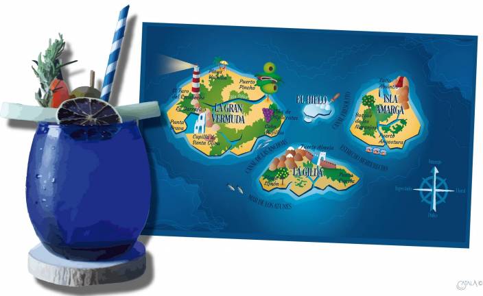 Las Vermudas. Ilustración Jordi Català