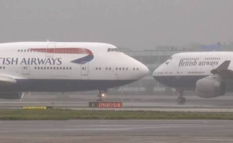 Frente a frente, los dos últimos Jumbos de British Airways