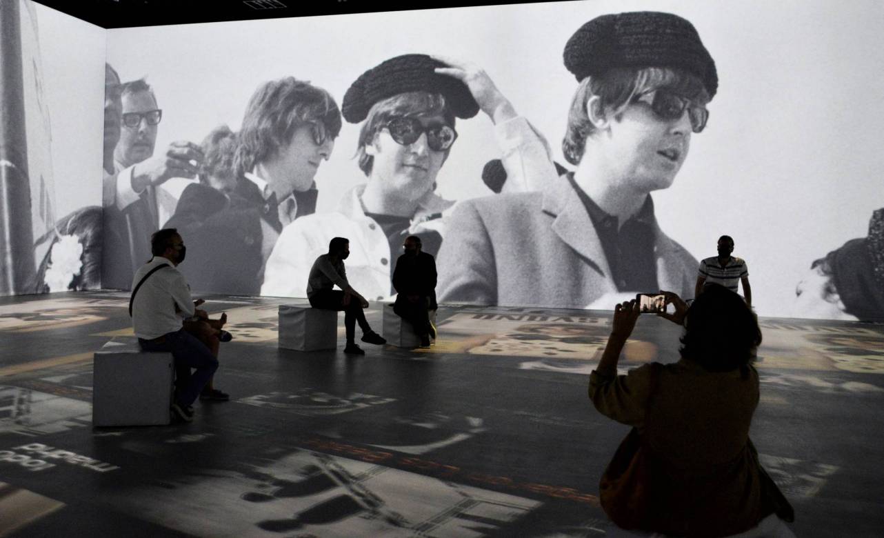 La llegada de The Beatles a Barcelona. Foto: Joanna Biarnés