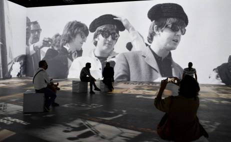 La llegada de The Beatles a Barcelona. Foto: Joanna Biarnés