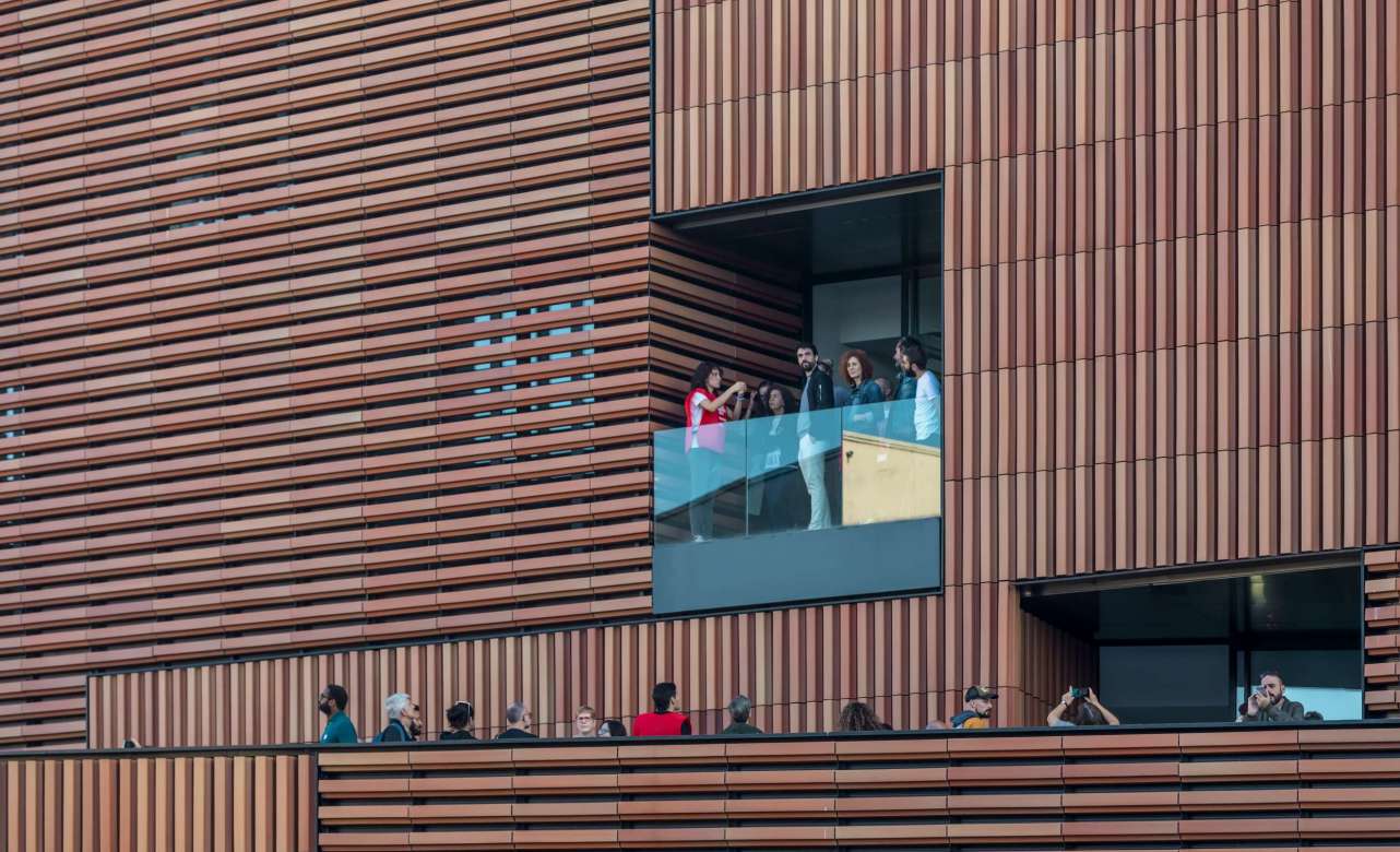 Visita a la Escola La Massana