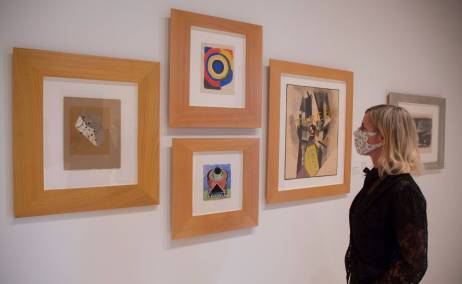 Expo dibujo Museo Thyssen. Foto Álvaro Cabrera EFE.