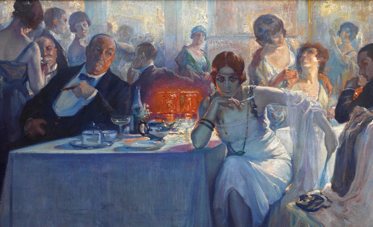 Falenas Carlos Verger Fioretti (1872 - 1929) Óleo sobre lienzo 1920 Madrid, Museo Nacional del Prado