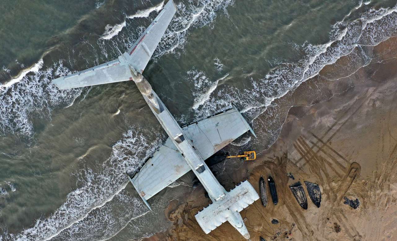 Ekranoplano. Foto: Getty Images