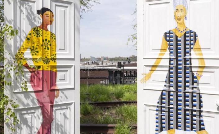 Himid Schenck High Line Art En Plein Air 2019. Foto: Frieze.