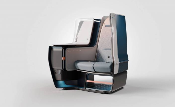 JPA Design propone revolucionar la clase business. Foto: JPA Design