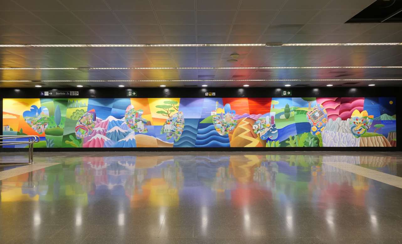 Mural Philip Stanton. Foto: ©Guillermo Cruz.