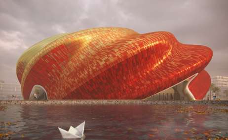 Guangzhou Show Theatre. Foto Steven Chilton Architects.