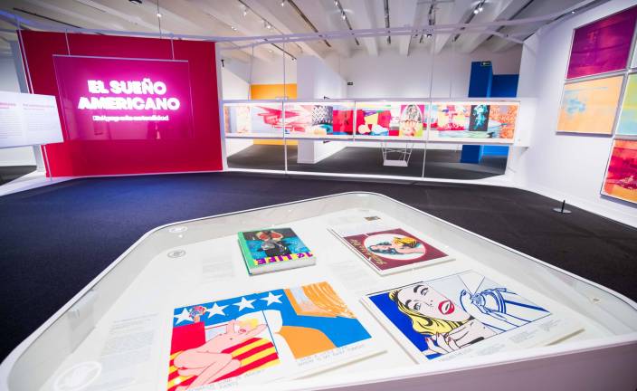 Los artistas se valieron de recursos del marketing para promocionar sus obras. Foto CaixaForum