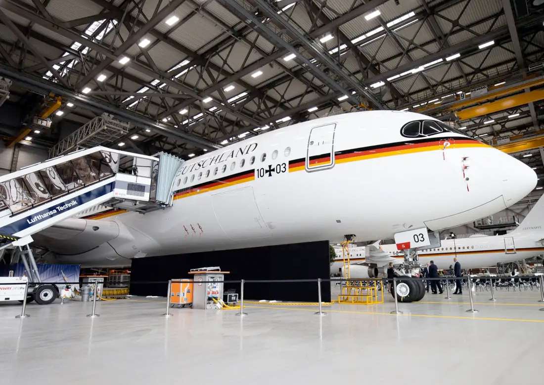 El avión presidencial de Alemania 3