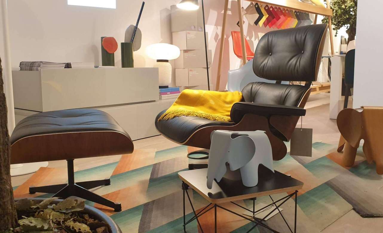 Exposición Eames y Vitra. Foto Doos Interiorismo.