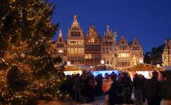 San Nicolás llega el 5 de diciembre a Amberes procedente de España. Foto Visit Flanders.