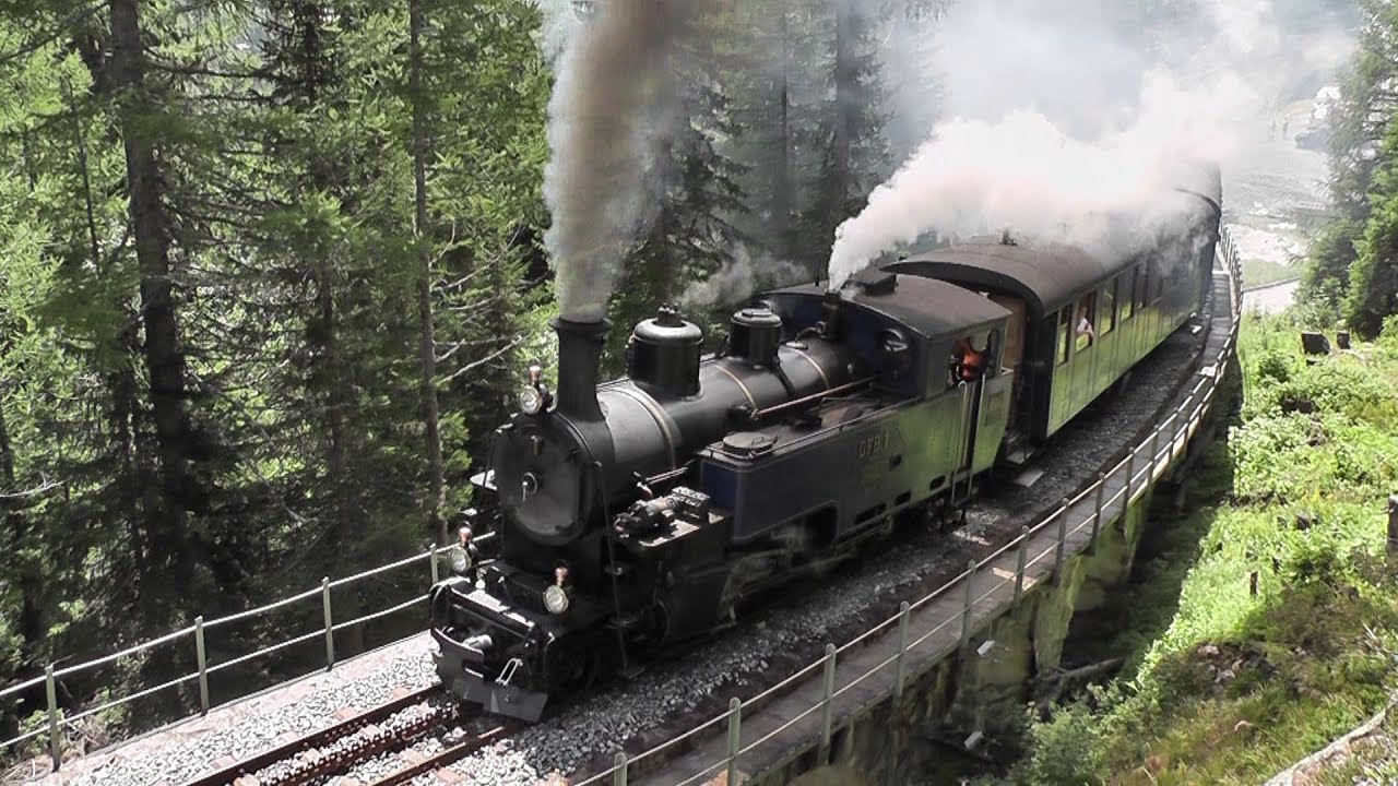 Tren a Furka