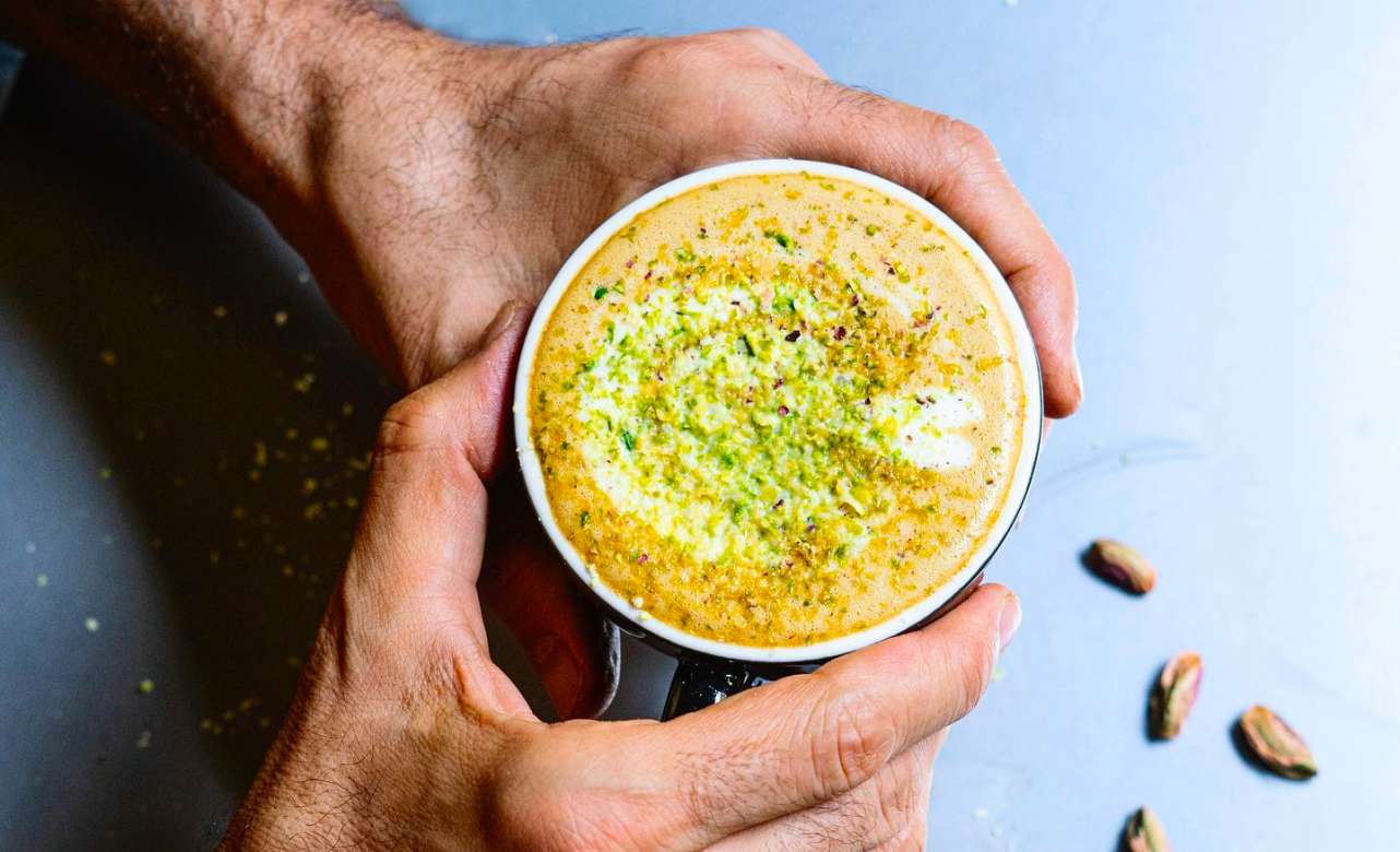 Café de Pistacho. Foto: Naji Specialty Coffee.