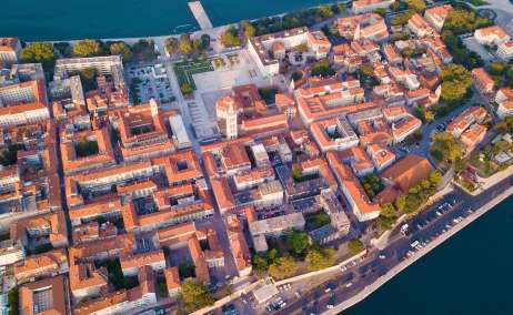 Paseo costero de Zadar