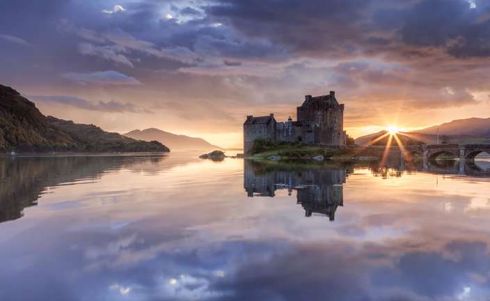 Castillo de Eilean Donan.