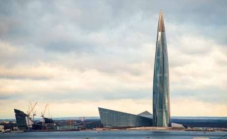 Lakhta Center en San Petersburgo, Rusia. Foto: Getty Images.