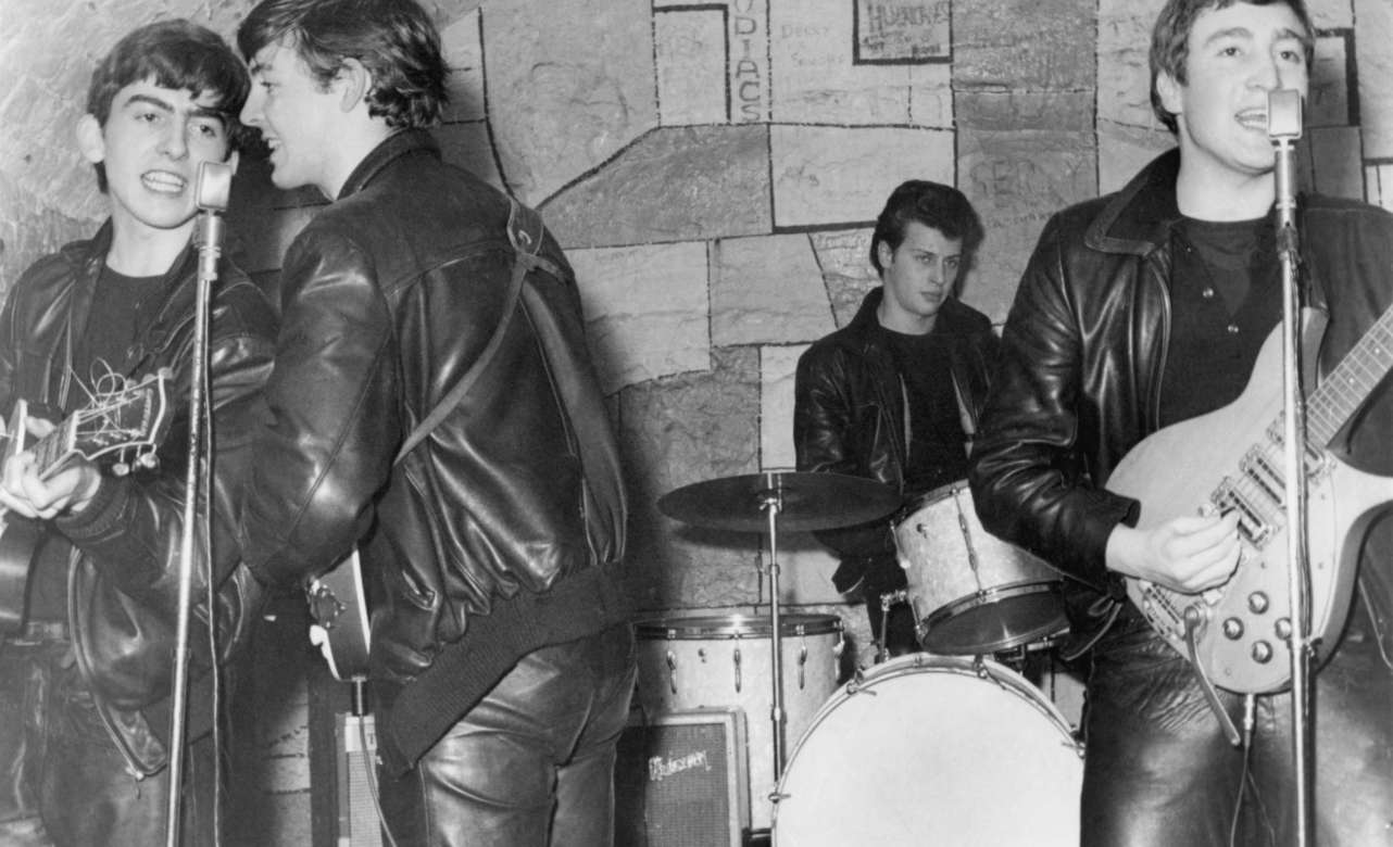 The Beatles en febrero de 1961. Foto Michael Ochs Archives - Getty Images