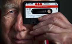 Lou Ottens, creador del cassette. Foto Jerry Lappen-EFE