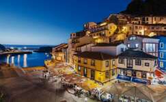 El pueblo de Cudillero en Asturias