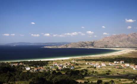El pueblo pesquero de Carnota, en A Coruña