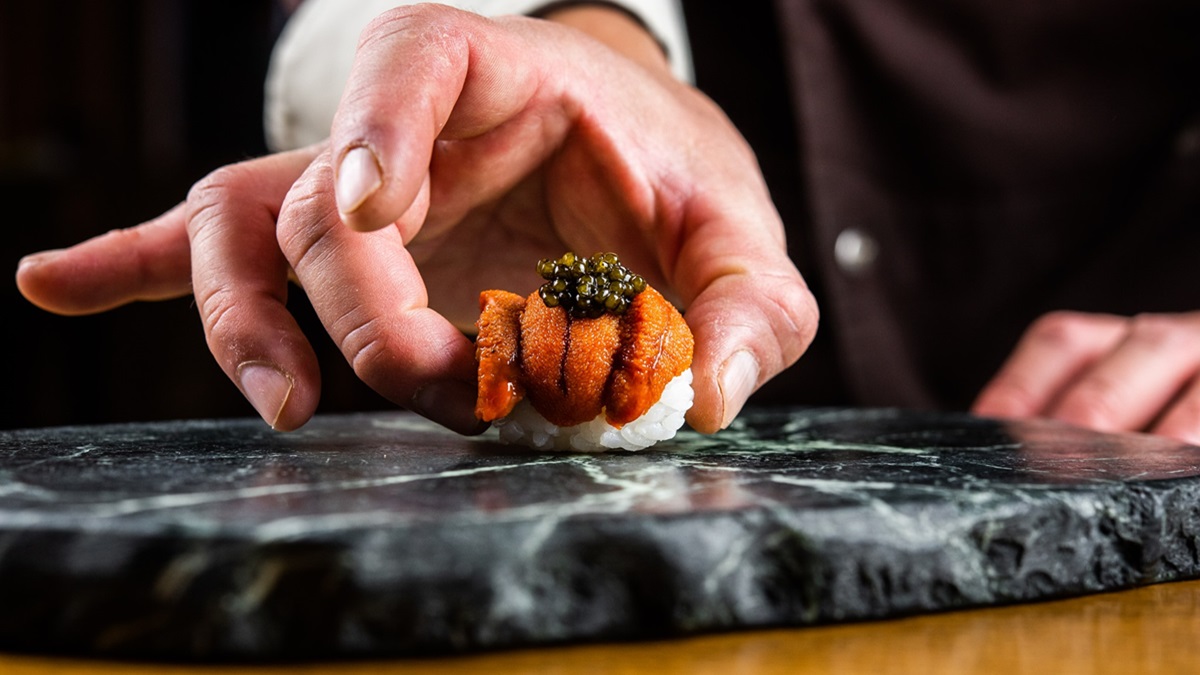 Uno de los platos del restaurante Gaman en Madrid