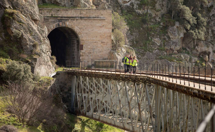 Camino de Hierro en La Fregeneda