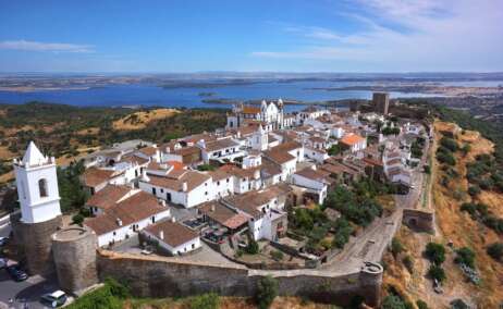 El pueblo de Monsarraz en Portugal