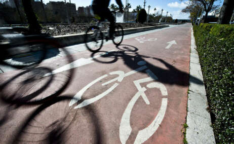 Mas de 650 km de la ruta Eurovelo 8 pasan por Andalucia. Foto Rafa Alcaide - EFE