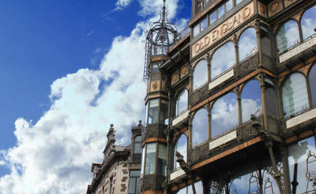 La elegancia del art decó y el art noveau se despliegan en Bruselas. Foto Visit Brussels