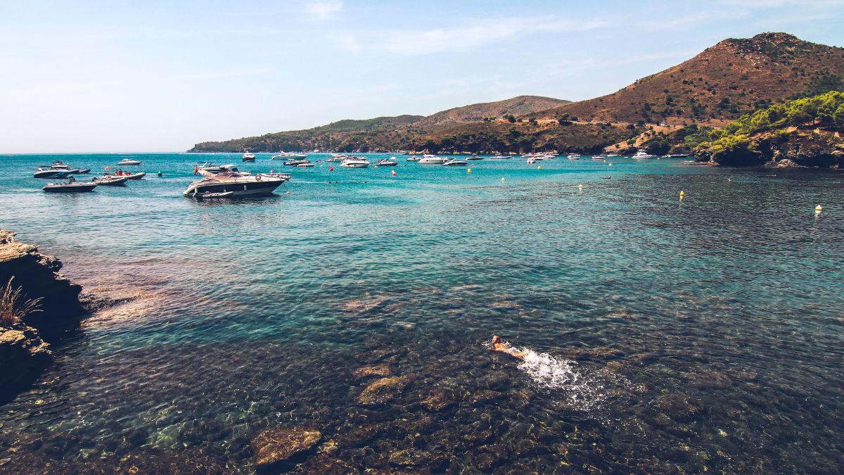 Vista de la Costa Brava.