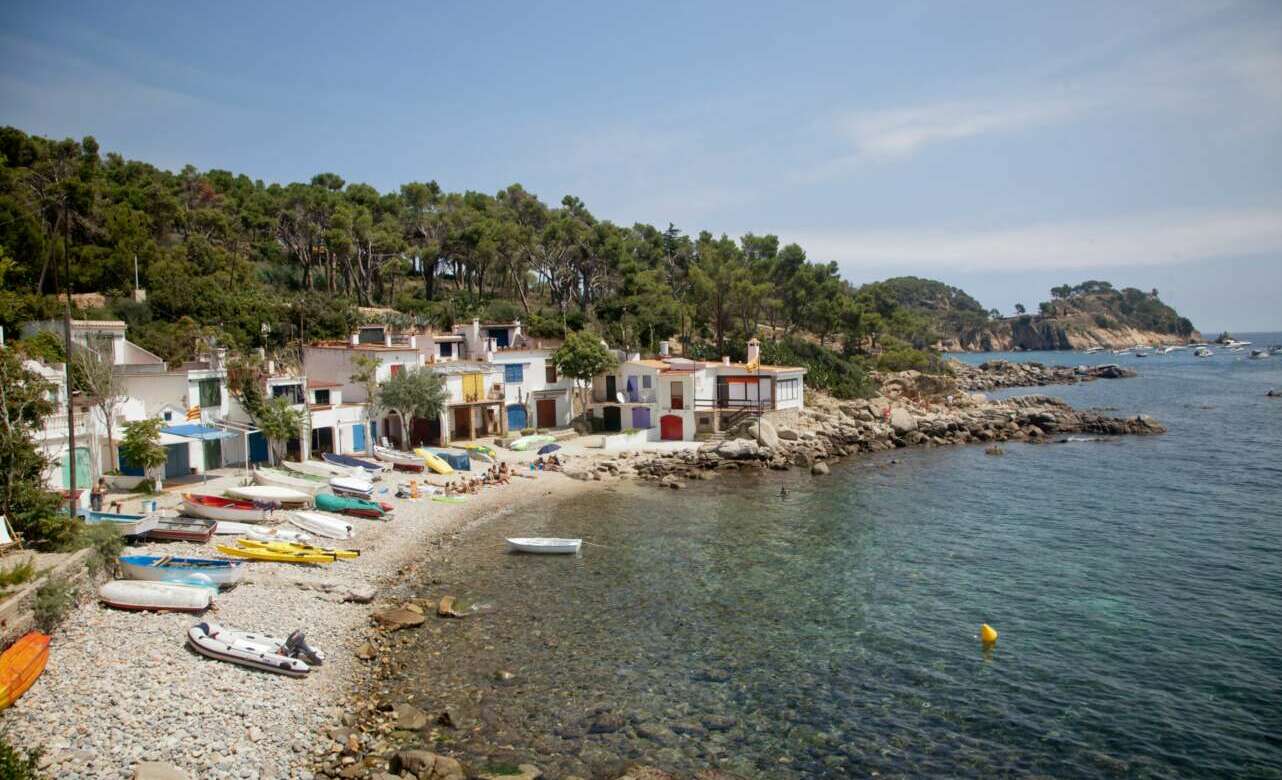 Cala S'Alguer en Palamós.