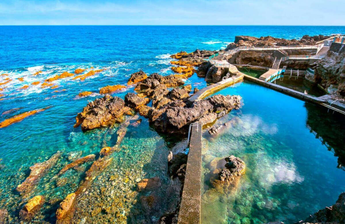 Piscinas naturales La Fajana, en La Palma.