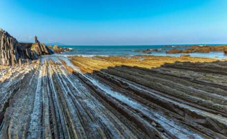 El flysch de Zumaia en el País Vasco