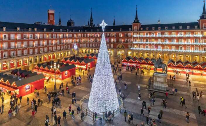 Mercado Navideño de la Plaza Mayor de Madrid