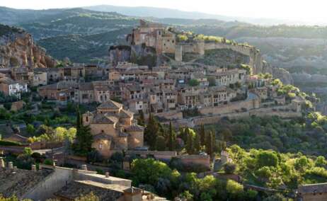 El pueblo de Alquézar, en Huesca.