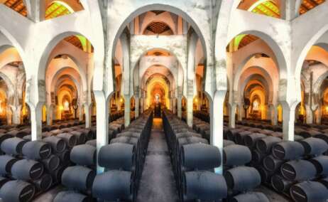 Las bodegas de Fundador y sus soleras, las más antiguas de España, en donde envejece el Fundador Sherry Cask Solera Foto: Fundador