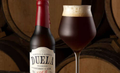 Una cerveza que se elabora, en bodega y con madera de roble previamente envinada en oloroso y como si fuera un vino de crianza Foto: Sherry Beer