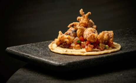 Taco en el restaurante Can Chan Chan.
