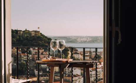 Lisboa desde un mirador