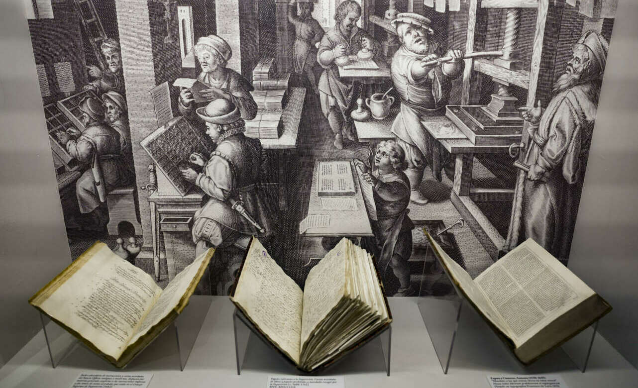 Vista de la exposición Malos libros: la censura en la España moderna