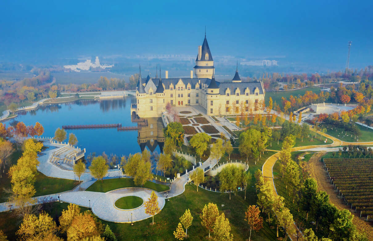 Changyu International Wine City, el gigantesco parque tematico del vino chino